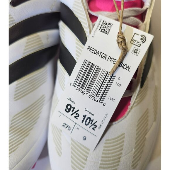 Adidas Unisex Predator Precision 3 Firm Ground Soccer Cleats Size M 9.5/W 10 - Picture 12 of 16